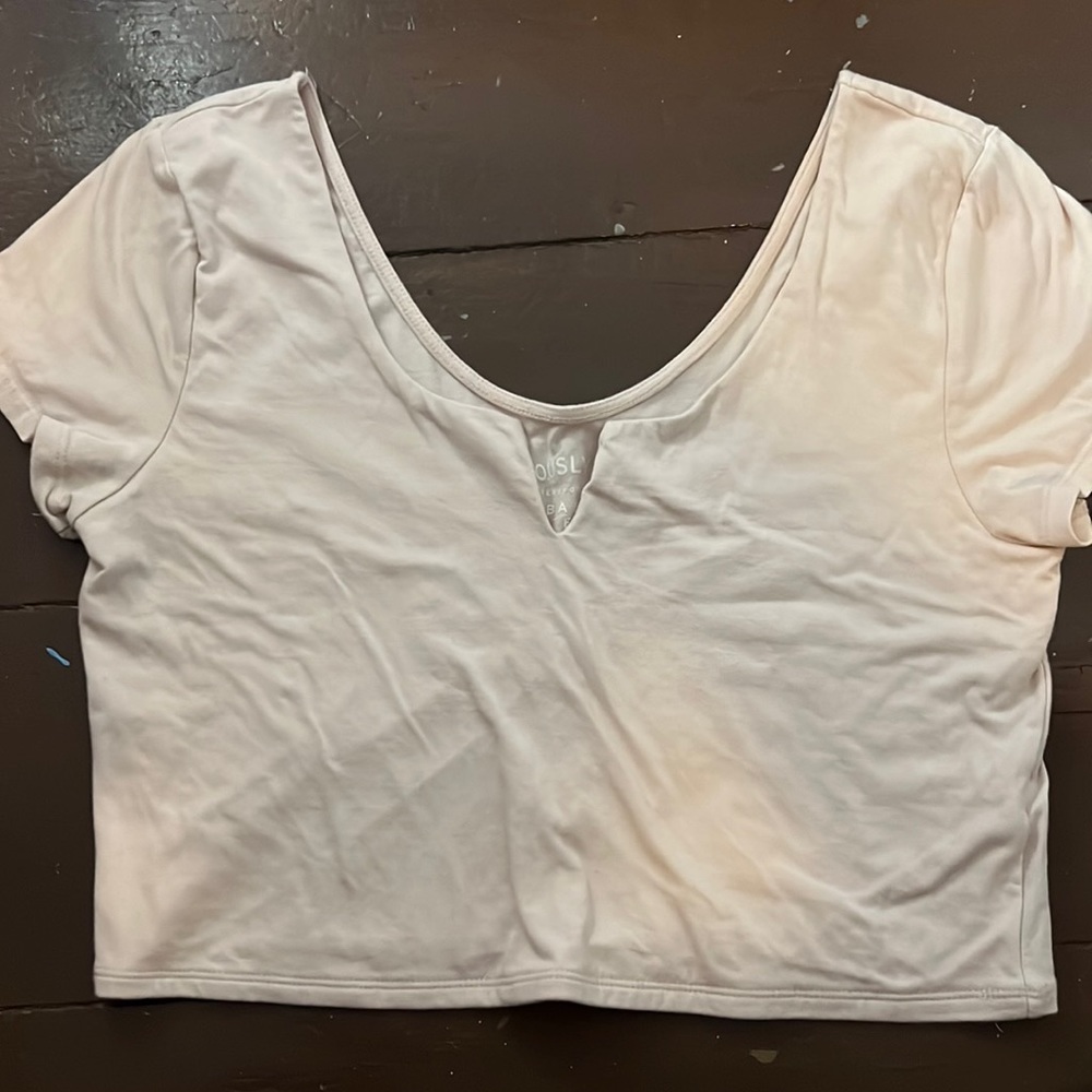 Baby pink crop